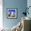 Lighthouse Scene III-Emily Kalina-Framed Art Print displayed on a wall