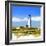 Lighthouse Scene IV-Emily Kalina-Framed Art Print