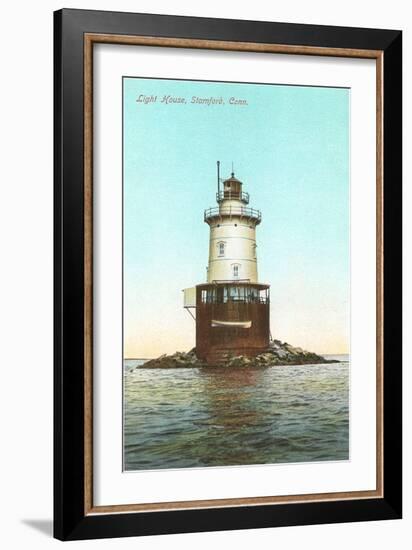 Lighthouse, Stamford, Connecticut-null-Framed Art Print