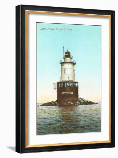 Lighthouse, Stamford, Connecticut-null-Framed Art Print