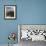 Lighthouse Terns II-Steve Hunziker-Framed Art Print displayed on a wall