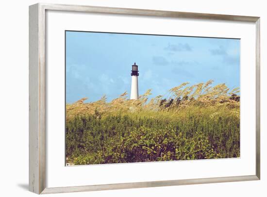 Lighthouse View-Gail Peck-Framed Photographic Print