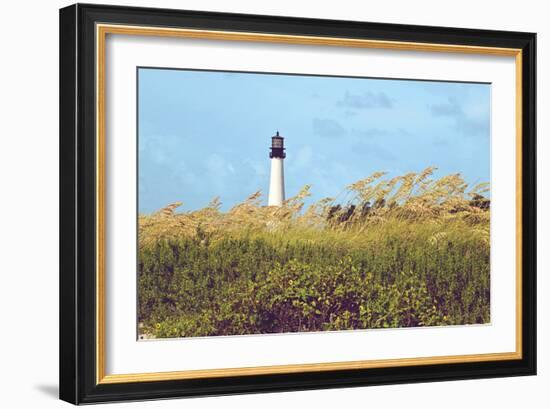 Lighthouse View-Gail Peck-Framed Photographic Print