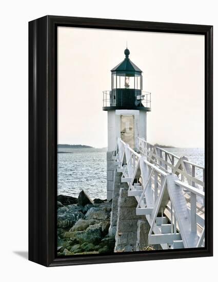 Lighthouse Views I-Rachel Perry-Framed Stretched Canvas