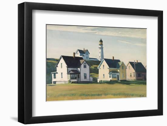 Lighthouse Village (also known as Cape Elizabeth), 1929-Edward Hopper-Framed Art Print