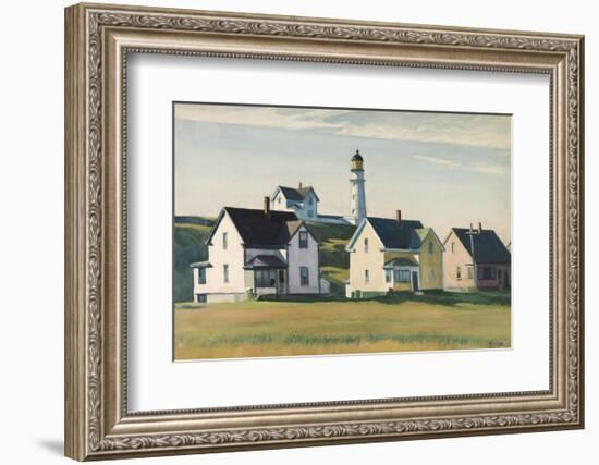 Lighthouse Village (also known as Cape Elizabeth), 1929-Edward Hopper-Framed Art Print