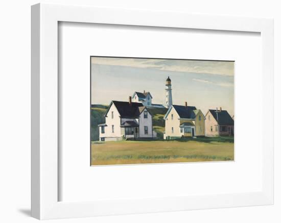 Lighthouse Village (also known as Cape Elizabeth), 1929-Edward Hopper-Framed Art Print