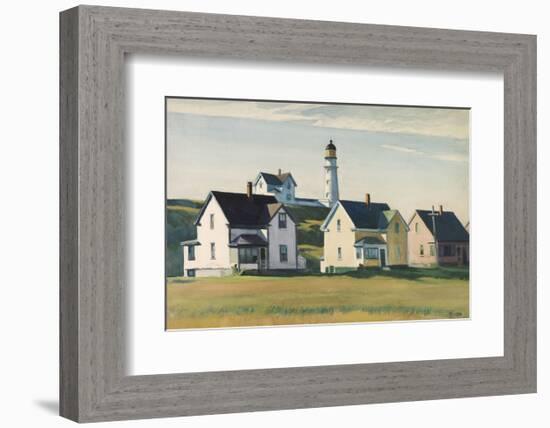 Lighthouse Village (also known as Cape Elizabeth), 1929-Edward Hopper-Framed Art Print