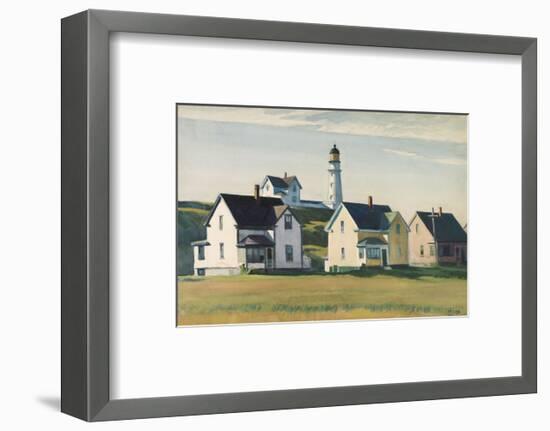 Lighthouse Village (also known as Cape Elizabeth), 1929-Edward Hopper-Framed Art Print