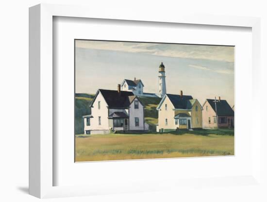 Lighthouse Village (also known as Cape Elizabeth), 1929-Edward Hopper-Framed Art Print