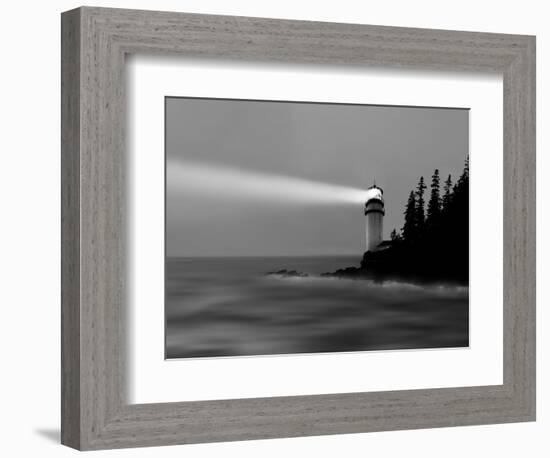 Lighthouse Watch II-James McLoughlin-Framed Photographic Print