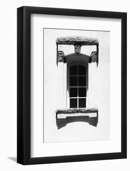 Lighthouse Window-John Gusky-Framed Photographic Print