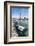 Lighthouse with pier and boats, Penmarch, Finistere, Brittany, France, Europe-Francesco Vaninetti-Framed Photographic Print