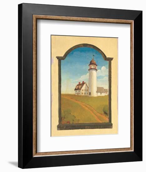 Lighthouse-Robert LaDuke-Framed Art Print