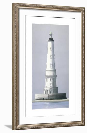 Lighthouse-Andras Kaldor-Framed Premium Giclee Print