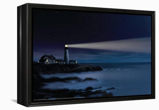 Lighthouse-Thomas Wiewandt-Framed Stretched Canvas