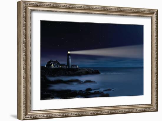 Lighthouse-Thomas Wiewandt-Framed Photo