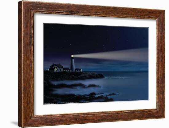 Lighthouse-Thomas Wiewandt-Framed Photo