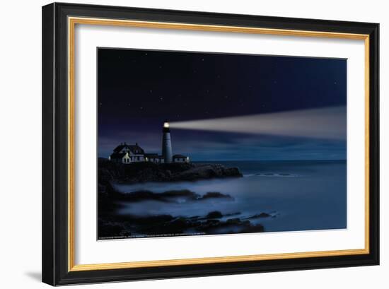 Lighthouse-Thomas Wiewandt-Framed Photo