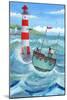 Lighthouse-Peter Adderley-Mounted Art Print