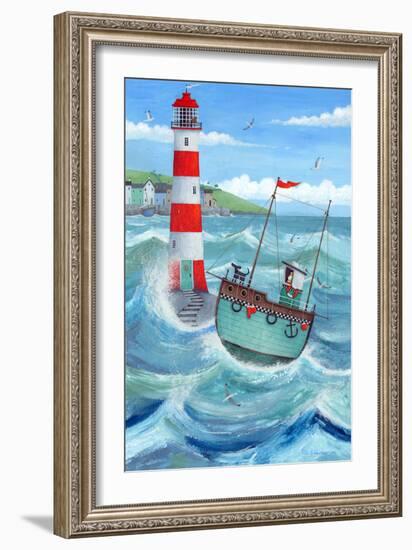 Lighthouse-Peter Adderley-Framed Premium Giclee Print