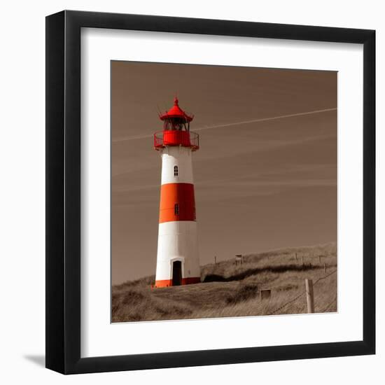 Lighthouse-null-Framed Art Print