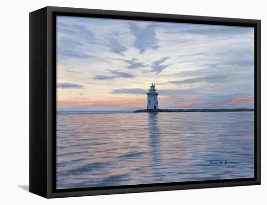 Lighthouse-Bruce Dumas-Framed Premier Image Canvas