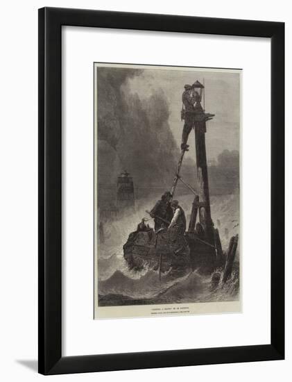 Lighting a Beacon-null-Framed Giclee Print