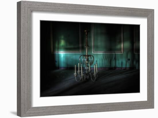 Lighting in Deserted Room-Nathan Wright-Framed Photographic Print