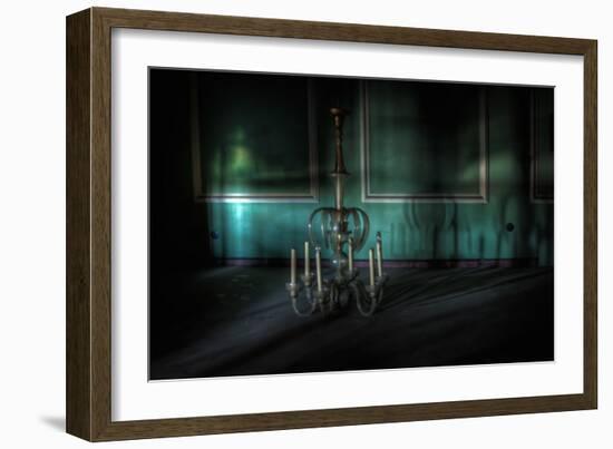 Lighting in Deserted Room-Nathan Wright-Framed Photographic Print