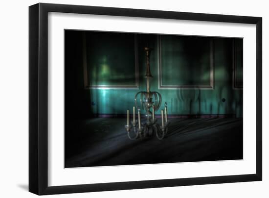 Lighting in Deserted Room-Nathan Wright-Framed Photographic Print