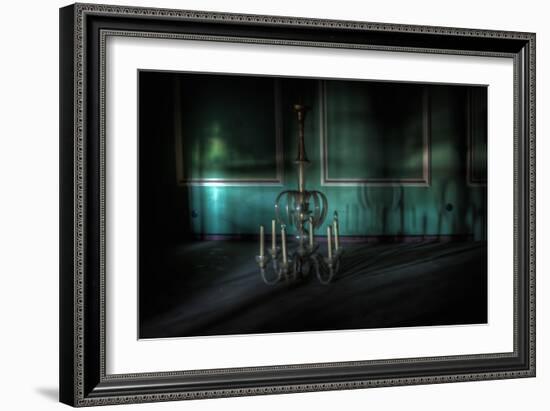 Lighting in Deserted Room-Nathan Wright-Framed Photographic Print