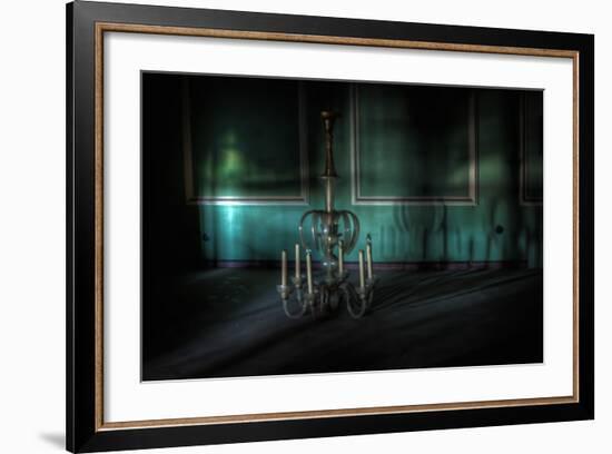 Lighting in Deserted Room-Nathan Wright-Framed Photographic Print
