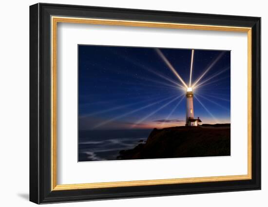 Lighting of the Lens-Miles Morgan-Framed Photographic Print