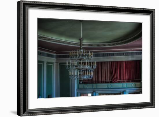 Lighting on Deserted Room-Nathan Wright-Framed Photographic Print