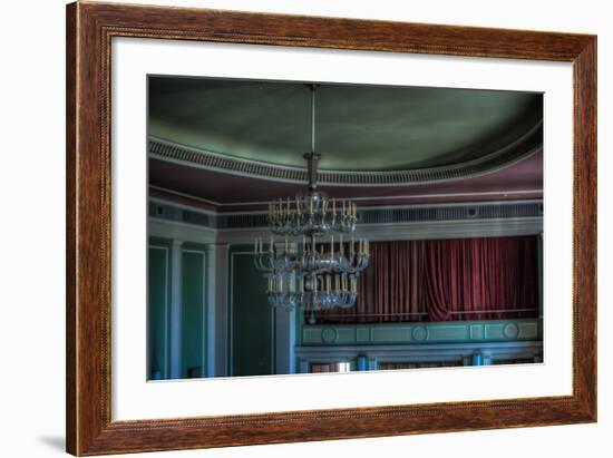 Lighting on Deserted Room-Nathan Wright-Framed Photographic Print