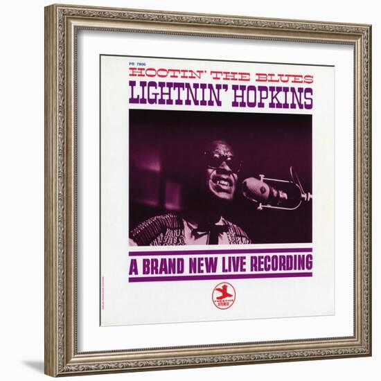 Lightnin' Hopkins - Hootin' the Blues-null-Framed Art Print