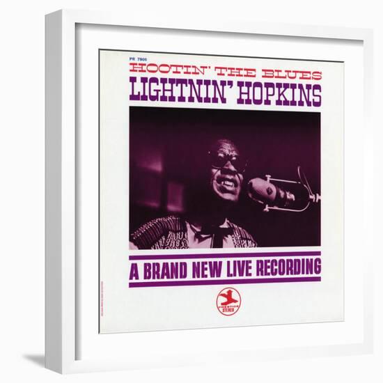 Lightnin' Hopkins - Hootin' the Blues-null-Framed Art Print