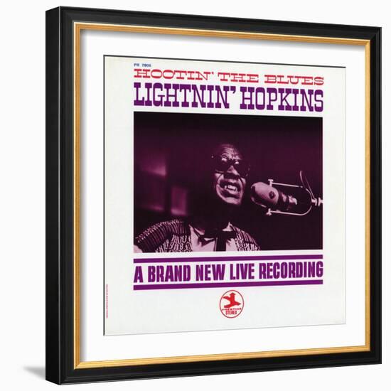 Lightnin' Hopkins - Hootin' the Blues-null-Framed Art Print