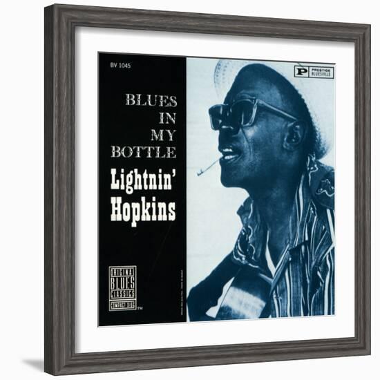 Lightnin' Hopkins, Smokes Like Lightning-null-Framed Art Print