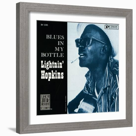 Lightnin' Hopkins, Smokes Like Lightning-null-Framed Art Print