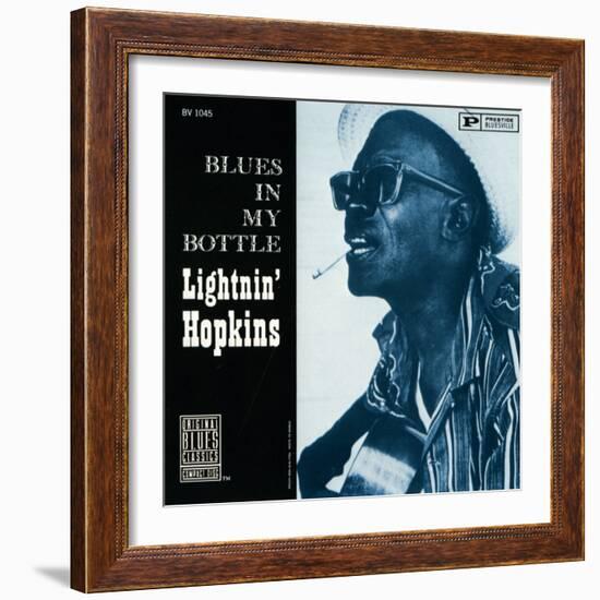 Lightnin' Hopkins, Smokes Like Lightning-null-Framed Art Print