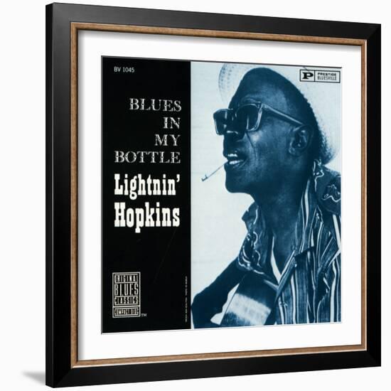 Lightnin' Hopkins, Smokes Like Lightning-null-Framed Art Print