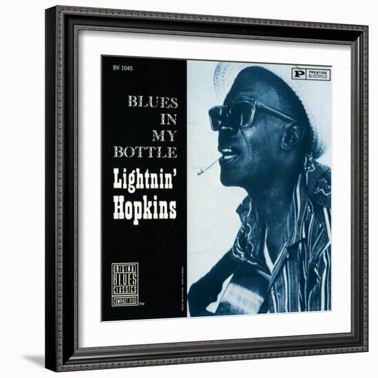 Lightnin' Hopkins, Smokes Like Lightning-null-Framed Art Print