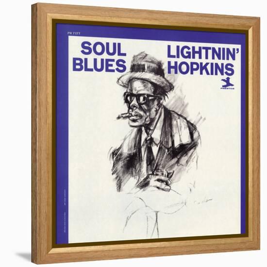 Lightnin' Hopkins - Soul Blues-null-Framed Stretched Canvas