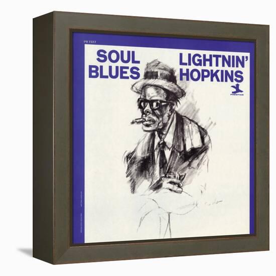 Lightnin' Hopkins - Soul Blues-null-Framed Stretched Canvas