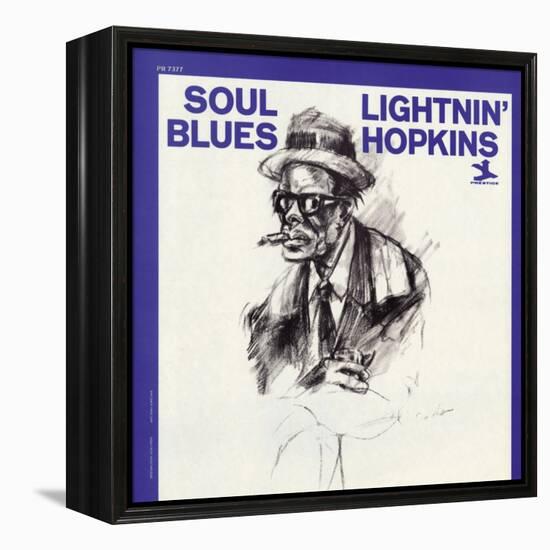 Lightnin' Hopkins - Soul Blues-null-Framed Stretched Canvas