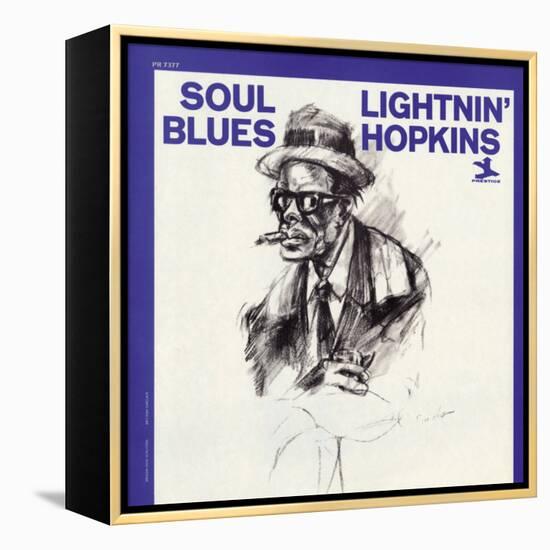 Lightnin' Hopkins - Soul Blues-null-Framed Stretched Canvas