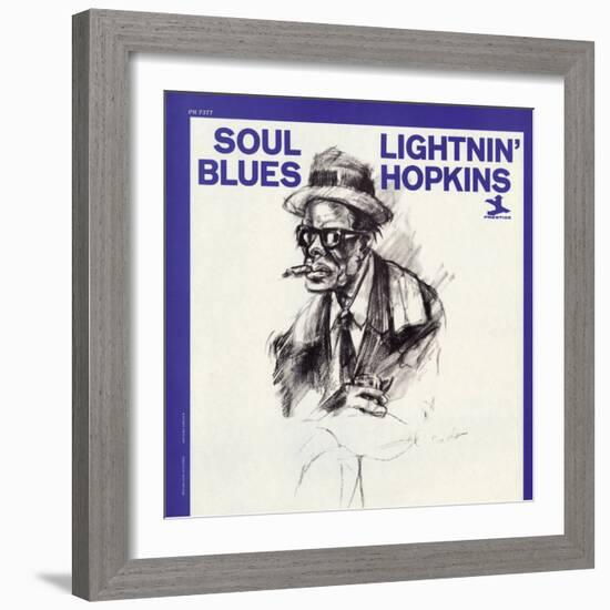 Lightnin' Hopkins - Soul Blues-null-Framed Art Print