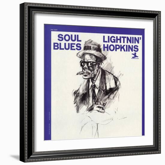 Lightnin' Hopkins - Soul Blues-null-Framed Art Print